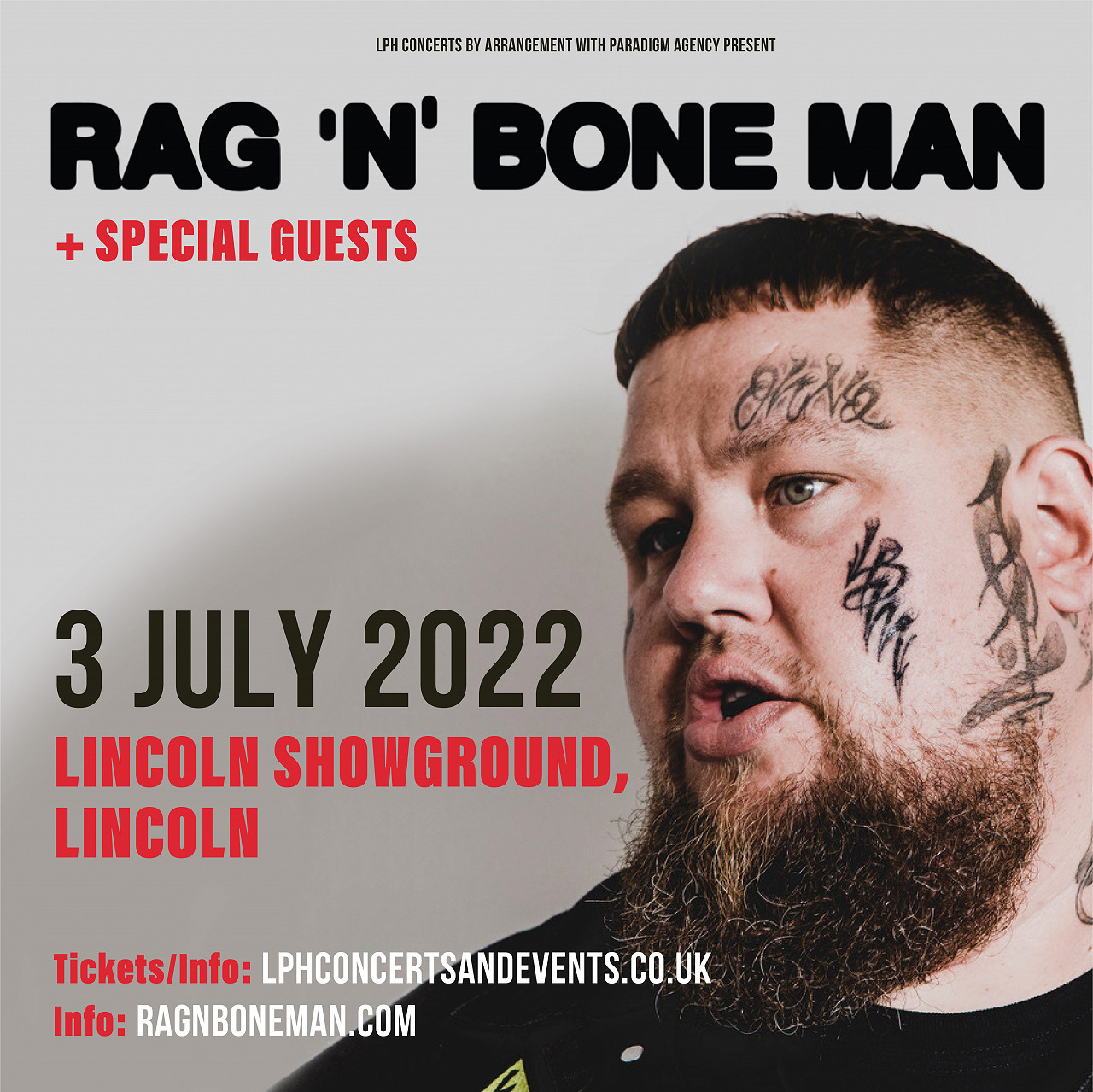 Rag 'n' Bone Man Lincoln