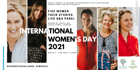 Celebrate International Women's Day 2021 with us - virtually!