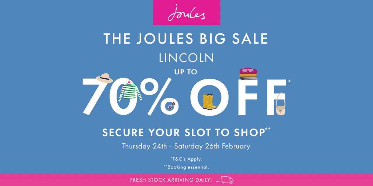 Joules Big Sale at Lincolnshire Showground